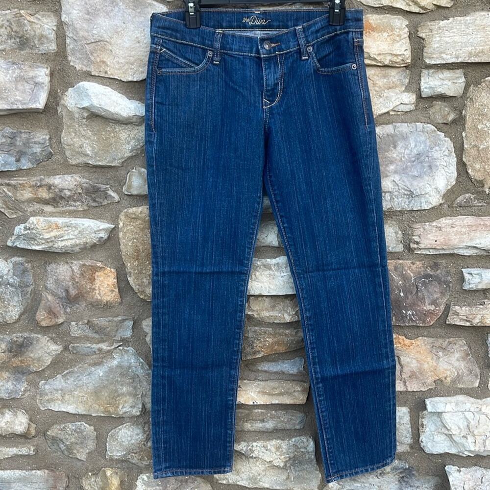 Old Navy The Diva dark wash jeans size 4 short